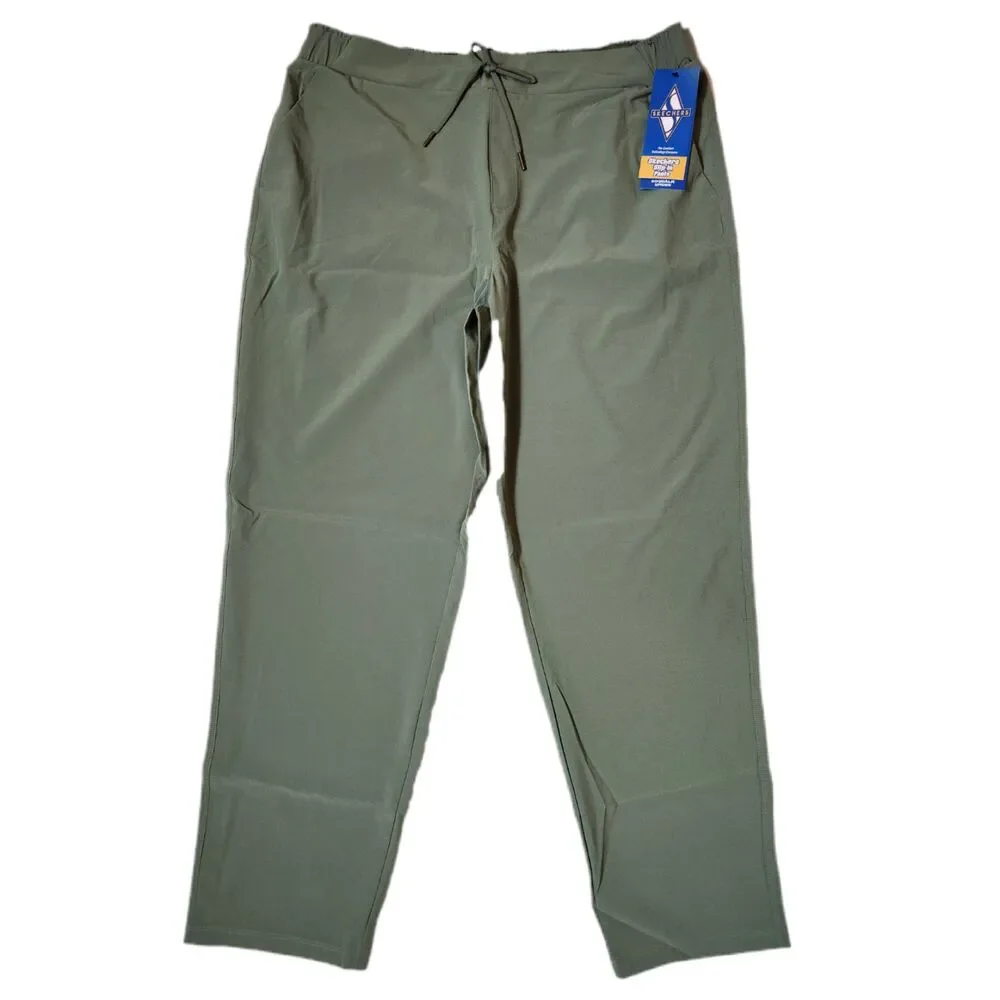 Skechers Olive Green Women's Pull-On Straight Leg Pants